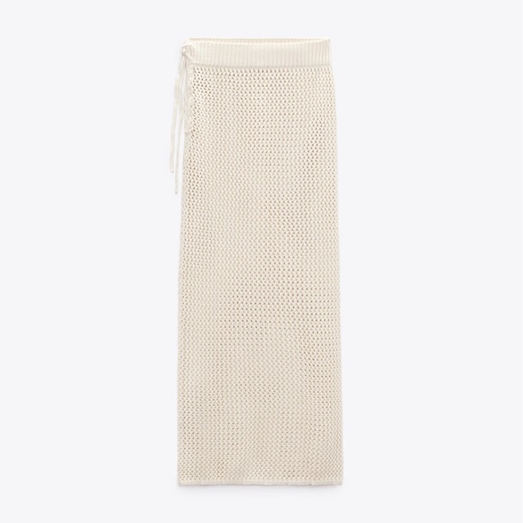 ZARA CROCHETED SKIRT - Picture 2 of 4